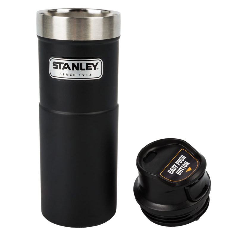 Stanley Classic Trigger Action Travel Mug Schwarz 0 473 Liter