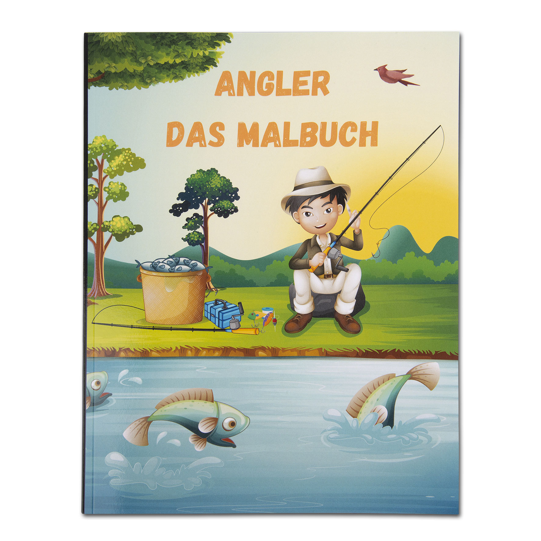 Angler: Das Malbuch
