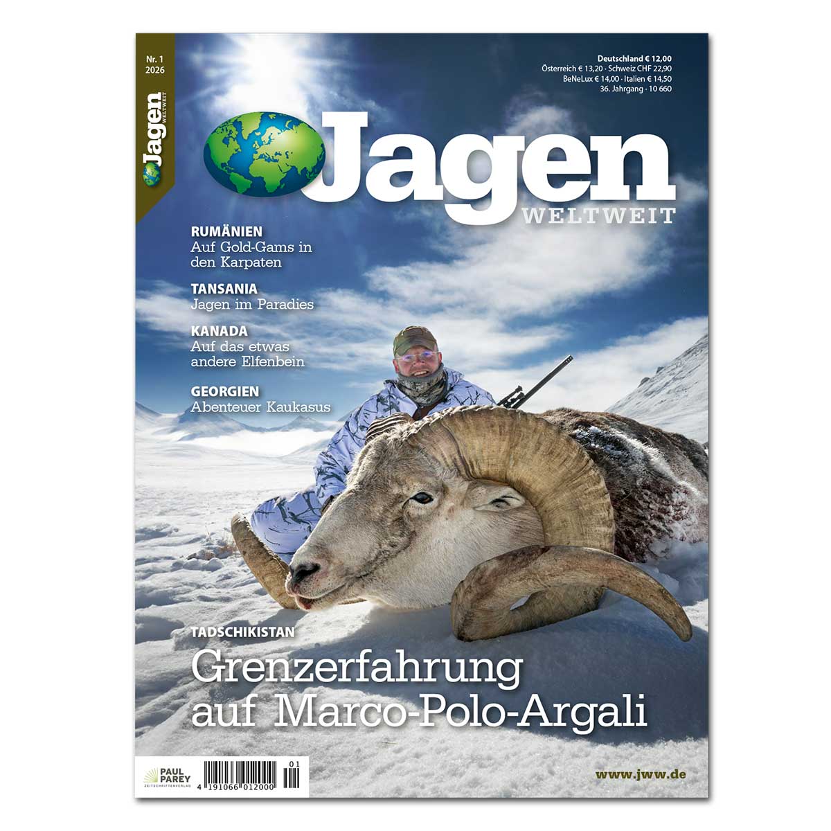 Jagen Weltweit 2026/01