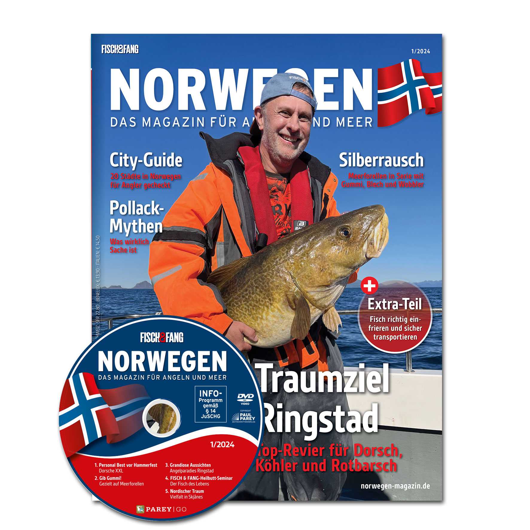 Norwegen-Magazin 1/24 + DVD