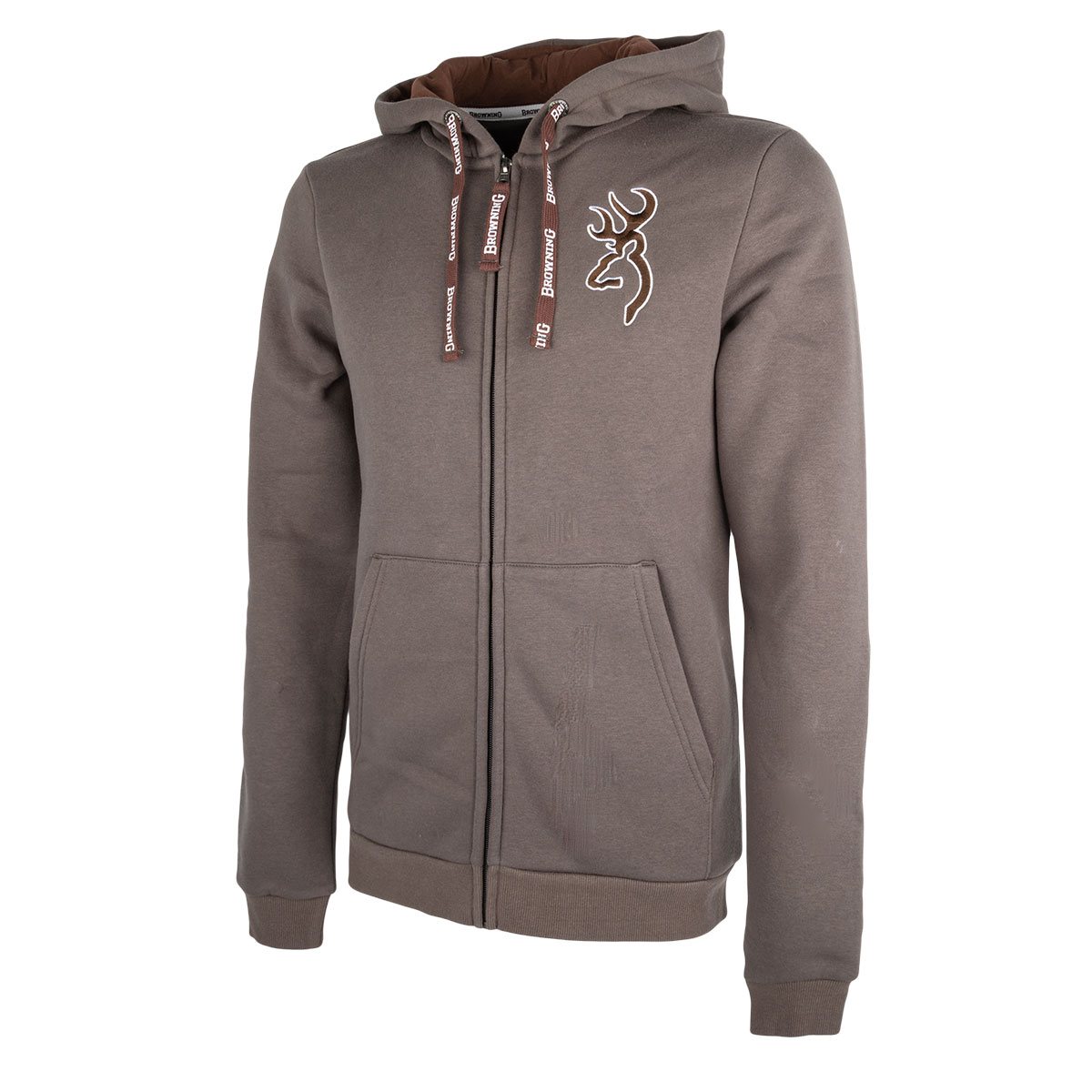 Browning Snapshot Hoodie Zip grau/braun