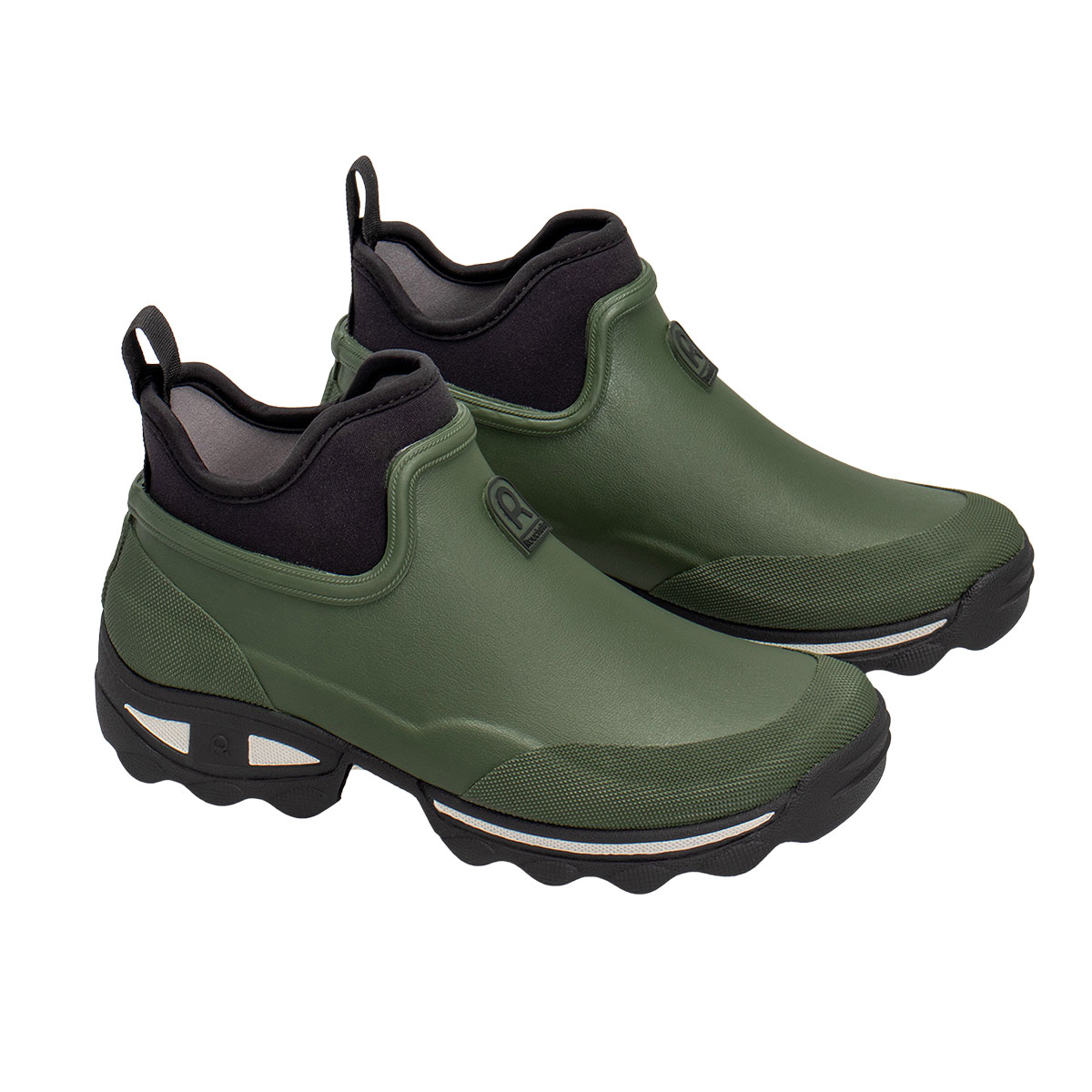 Rouchette Damen Gummistiefelette Hunters Ankle Boot