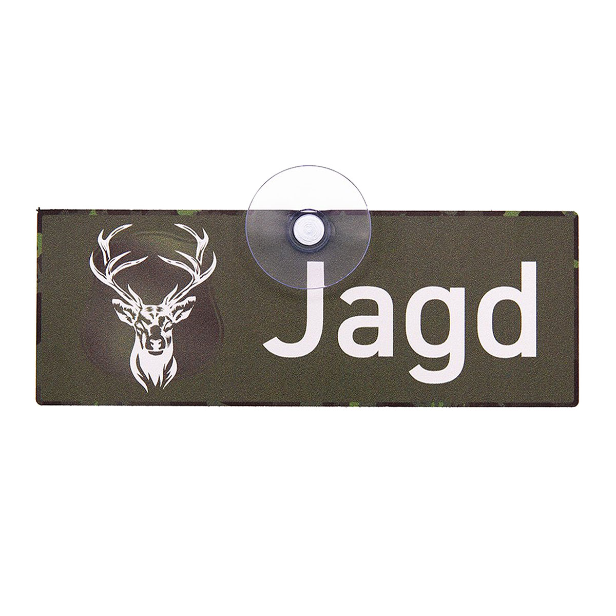 Wilde Hilde Jagdschild mit Saugnapf - "Jagd"