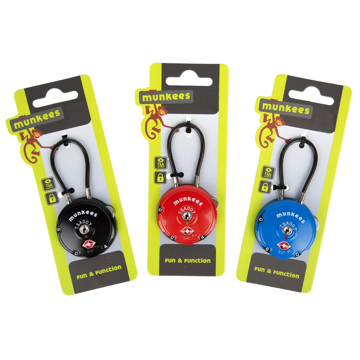 Munkees Kabelschloss rund