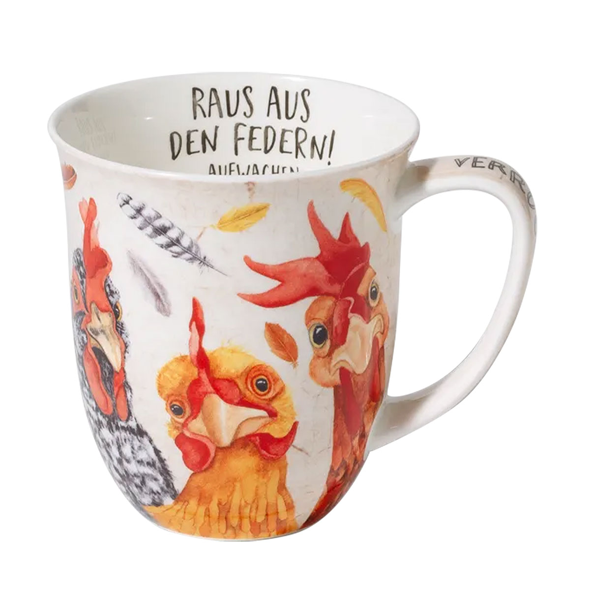 Becher Verrückte Hühner