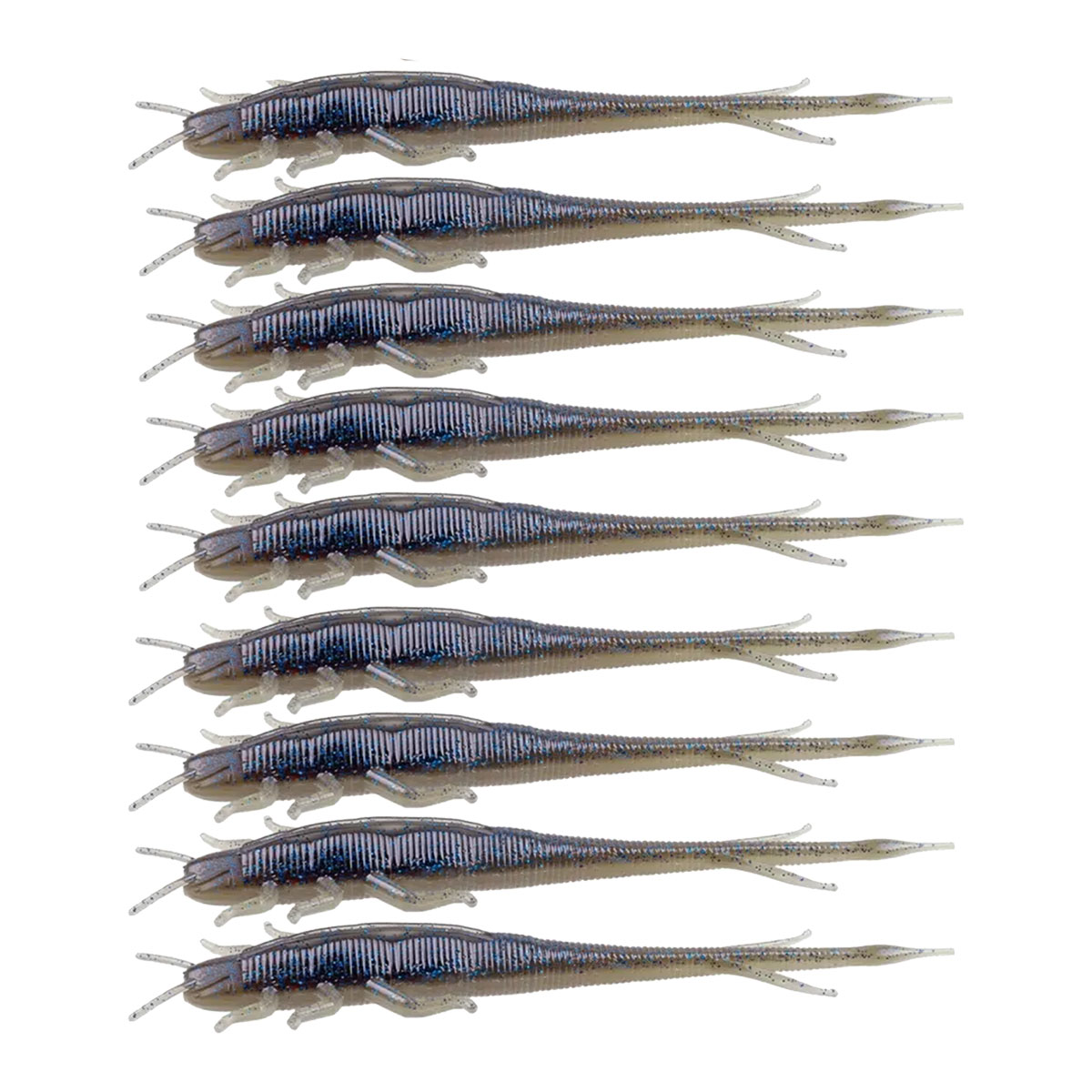 ZECK Gummifisch "Barsch-Alarm" Shaky Sneaker Blue Flake Cookie