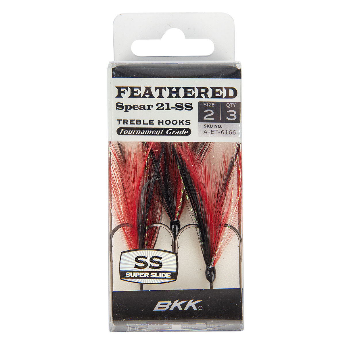 BKK Haken Feathered Spear 21-SS Red-Black