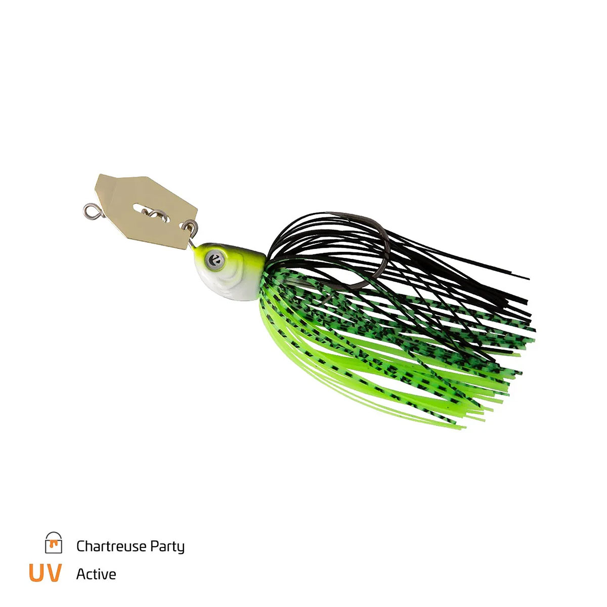 ZECK Kunstköder Bladed Jig Chartreuse Party - #6/0