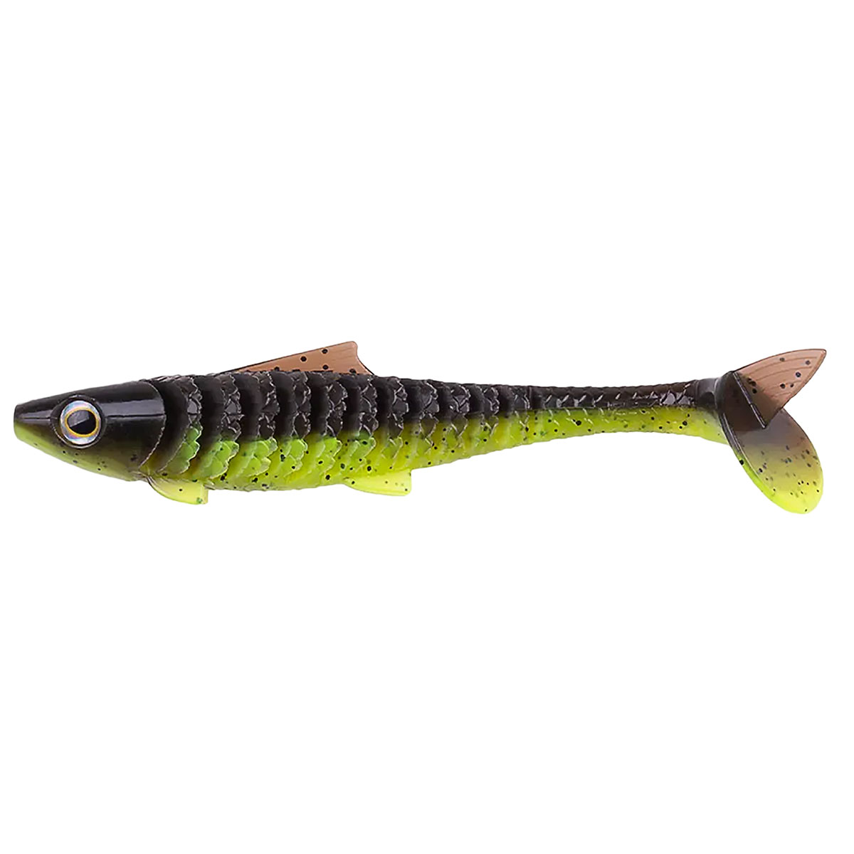 ZECK Gummiköder UBS Baby Rippler 12 cm Moor Kiwi (3 Stück)