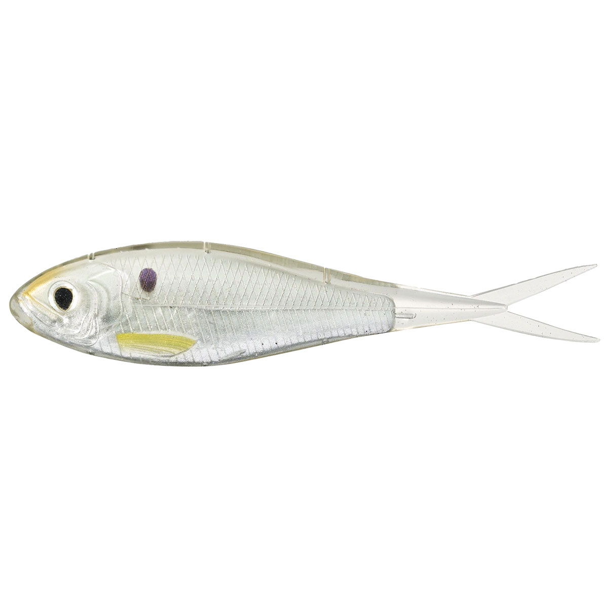 LIVETARGET Skip Shad Silver/Pearl 110 mm