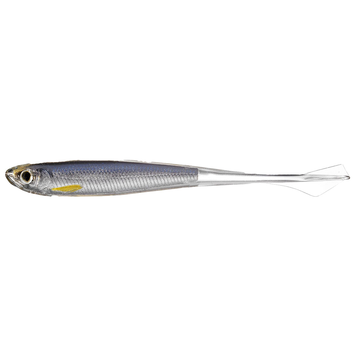 LIVETARGET Ghost Tail Minnow Silver/Smoke 115 mm