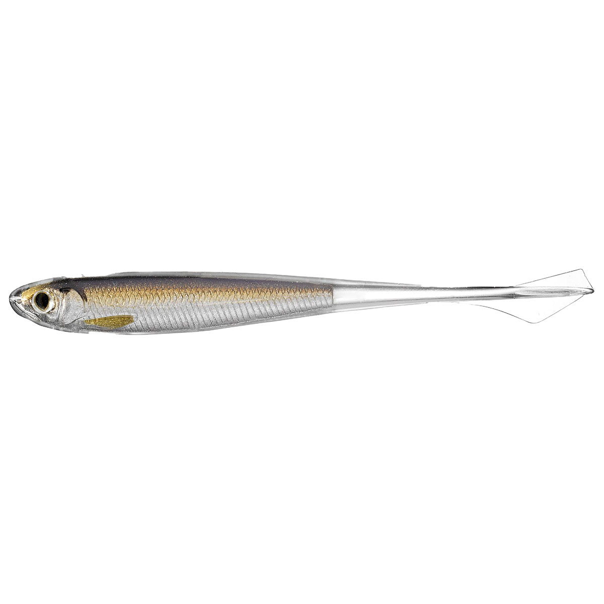LIVETARGET Ghost Tail Minnow Silver/Brown 115 mm
