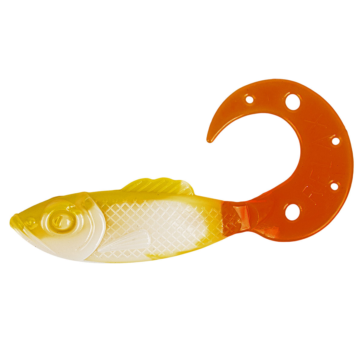 Gummifisch Killer Grub 4 Albino