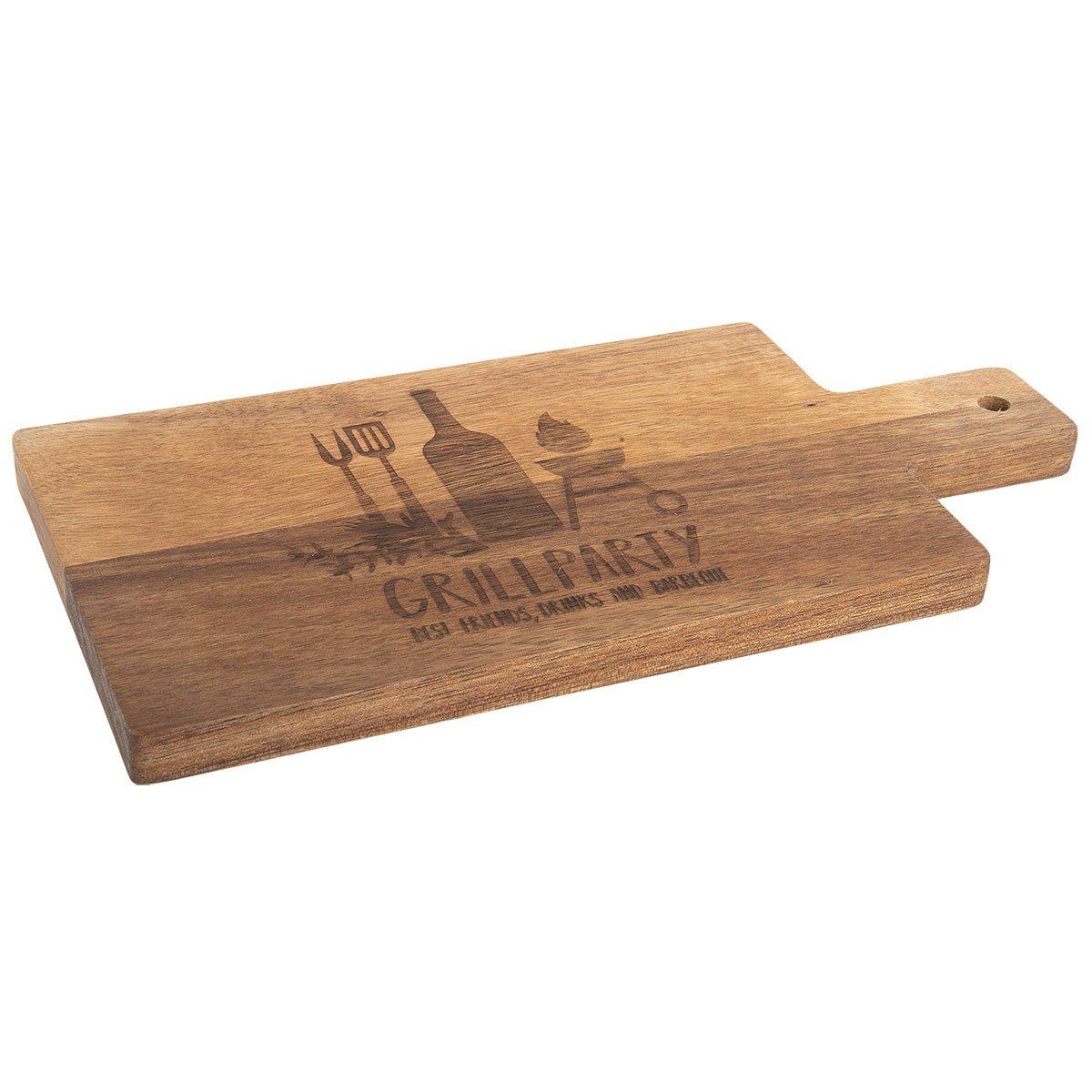 PPD Holz-Schneidbrett Grill & Beer Wood Tray nature