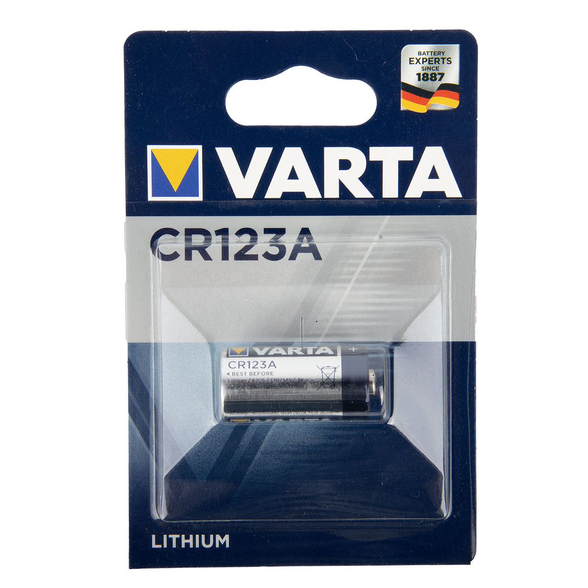 Batterie Varta CR123