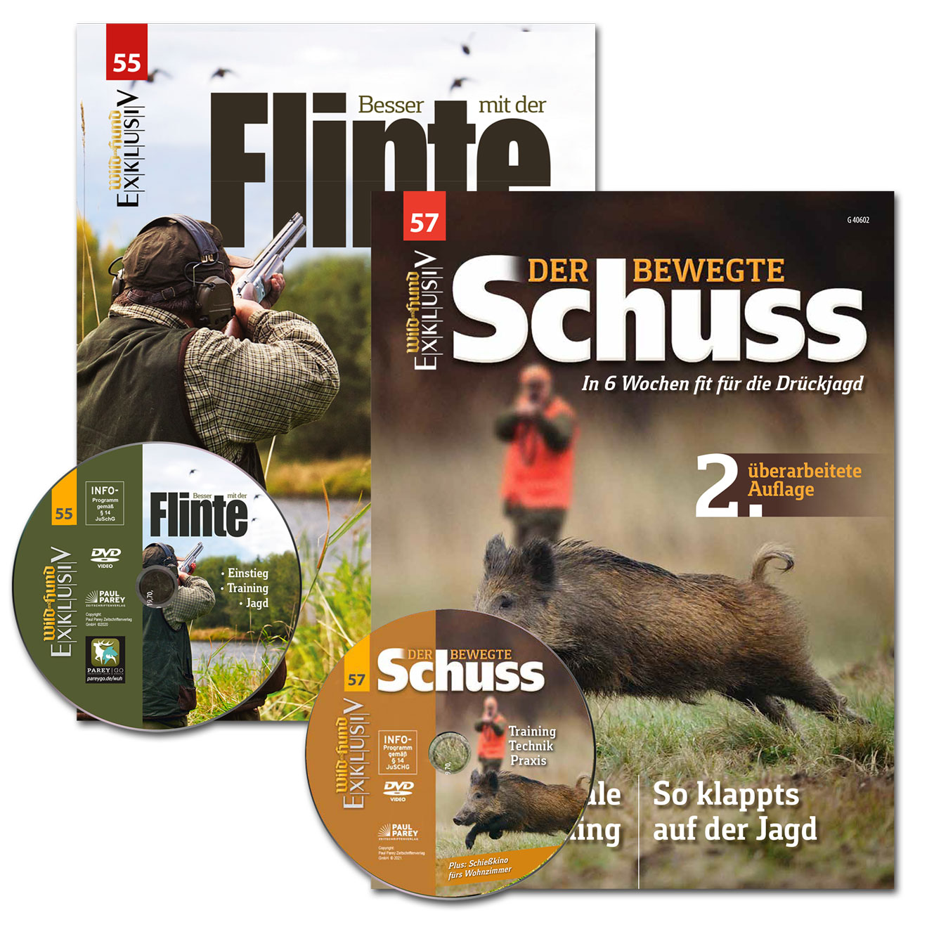 Set: Sonderheft "Besser mit der Flinte" und "Der bewegte Schuss"