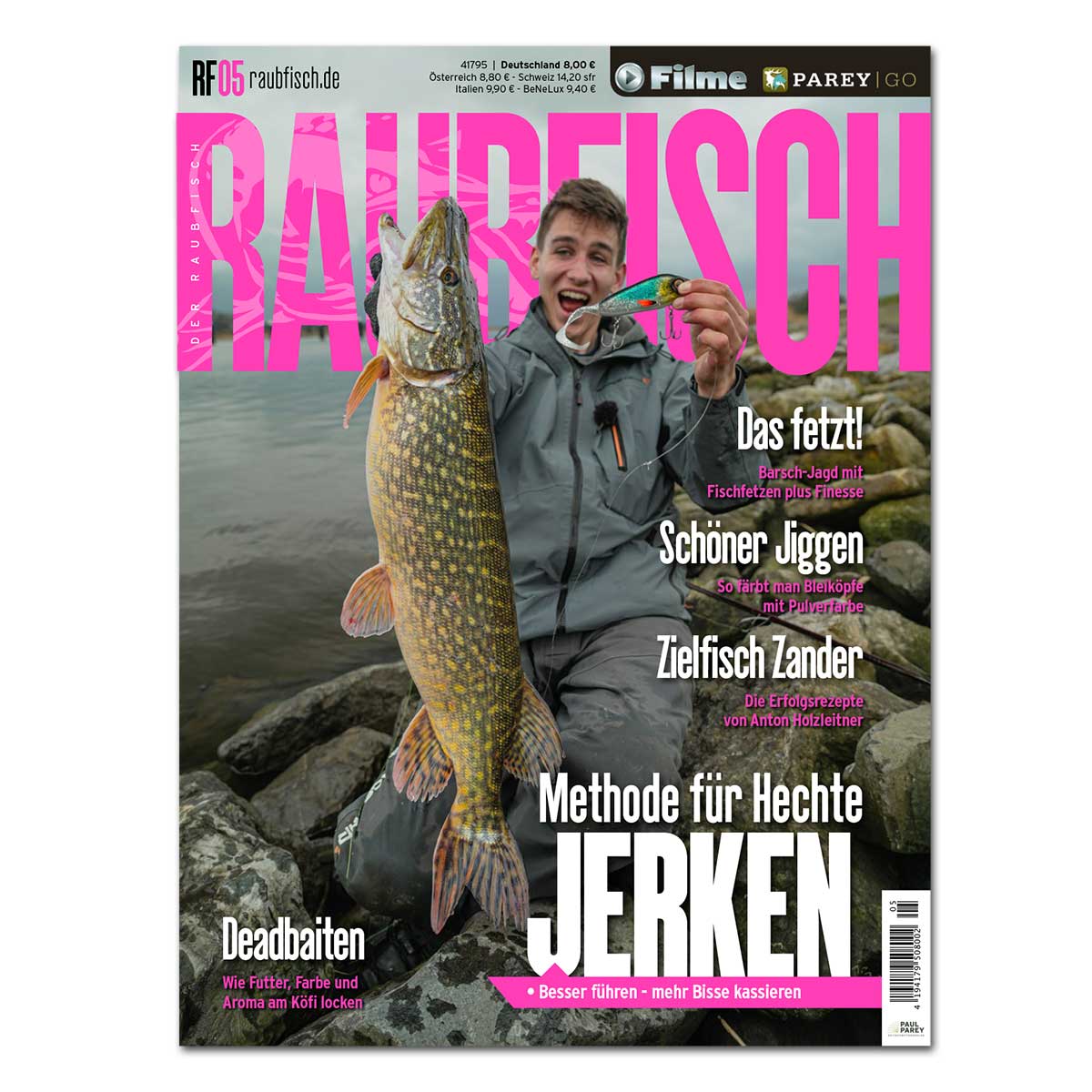 DER RAUBFISCH Kurzabo + Snoeki Firetiger