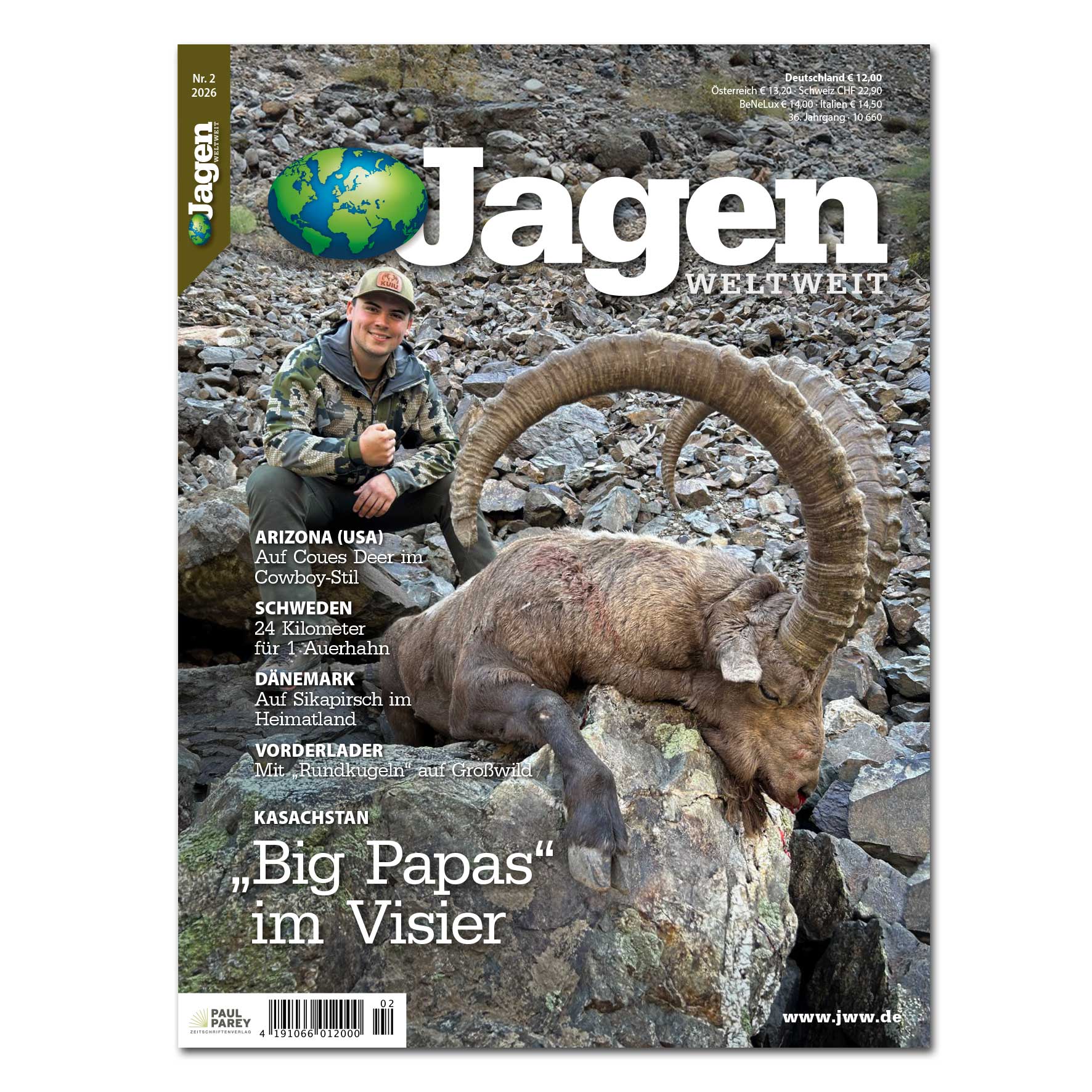 JAGEN WELTWEIT Jahresabo für Jungjäger