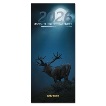 WILD UND HUND Edition: Mondhelligkeitskalender 2026