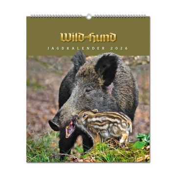 WILD UND HUND Edition: Jagdkalender Wandvariante 2026