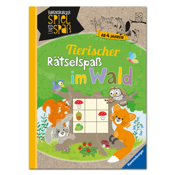 Tierischer Rätselspaß im Wald
