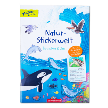 Natur-Stickerwelt: Tiere in Meer und Ozean