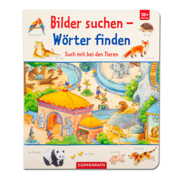 Bilder suchen - Wörter finden - Such mit bei den Tieren