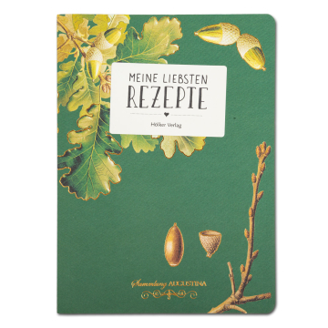 Meine liebsten Rezepte - Einschreibbuch (Wald)
