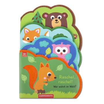 Mein Filz-Fühlbuch: Raschel, raschel! Wer wohnt im Wald?