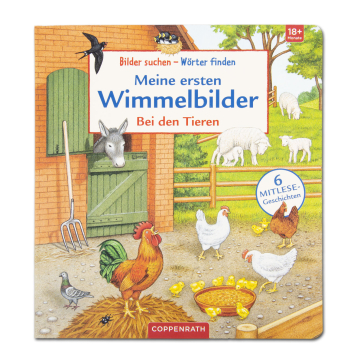 Meine ersten Wimmelbilder - Bei den Tieren