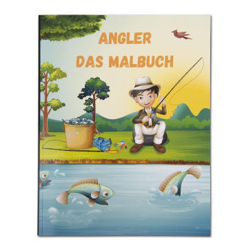 Angler: Das Malbuch