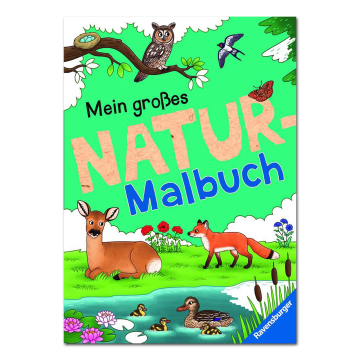 Mein großes Natur-Malbuch