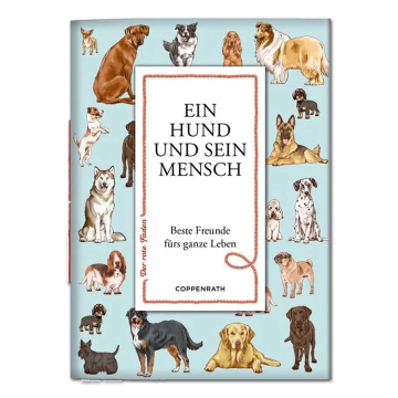 Ein Hund und sein Mensch
