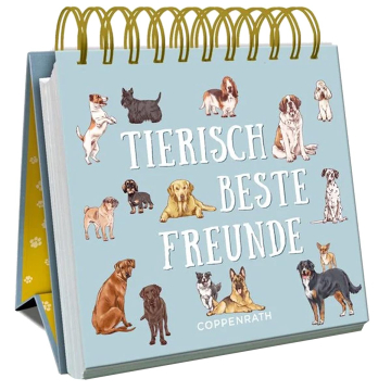 Spiralaufstellbuch: Tierisch beste Freunde