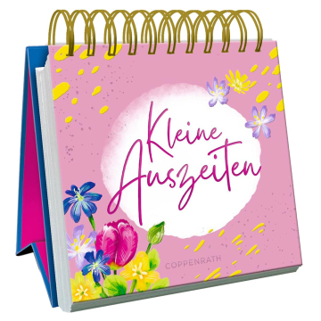 Kleines Spiralaufstellbuch: Kleine Auszeiten