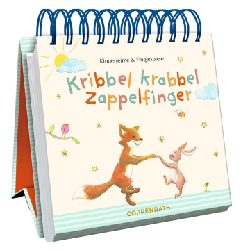 Kleines Spiralaufstellbuch: Kribbel krabbel Zappelfinger