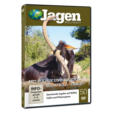 Mit Büchse und Bogen in Südafrika - Teil 2, JWW DVD Nr. 50