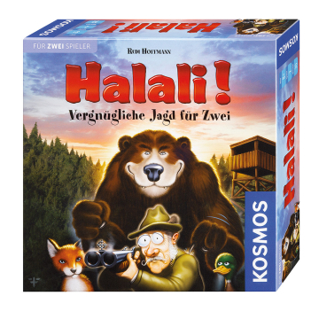 Brettspiel Halali für 2 Spieler