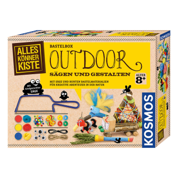 Bastelbox Outdoor: Sägen und Gestalten