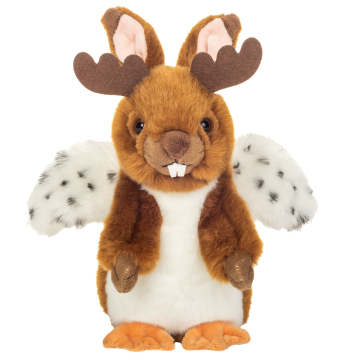 Teddy-Hermann Kuscheltier Wolpertinger sitzend
