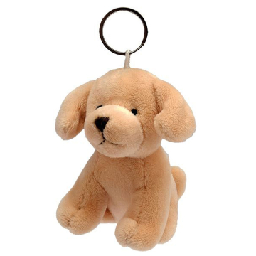 Schlüsselanhänger Labrador aus Plüsch