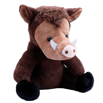 Wildschwein aus Plüsch