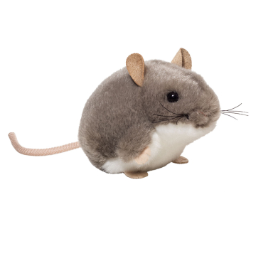 Teddy-Hermann Kuscheltier Maus grau