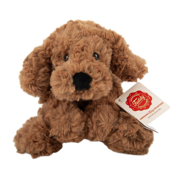 Teddy-Hermann Kuscheltier Schlenkerhund braun