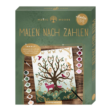 Malen nach Zahlen: Magic Woods