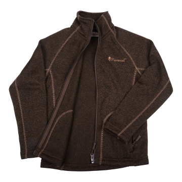 Pinewood Strick-Fleecejacke Kids Gabriel/Gabriella Oliv