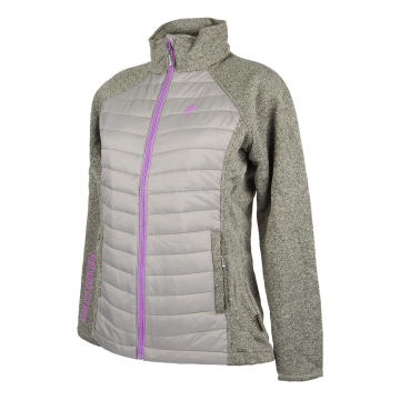 Pinewood Damen Jacke Gabriella Padded Grau/Lila
