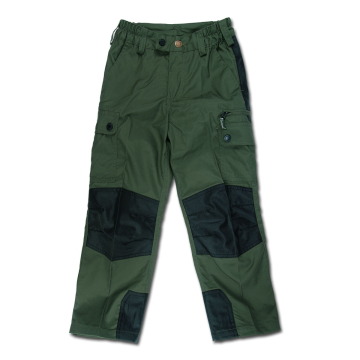 Pinewood Kinder Hose Lappland Mittelgrün/Schwarz