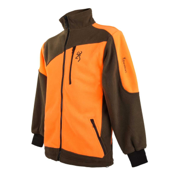 Browning Powerfleece Jacke Grün/Orange