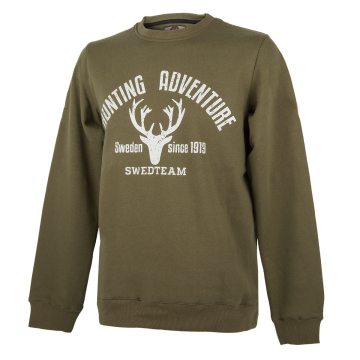 SWEDTEAM Sweater Oscar Grün